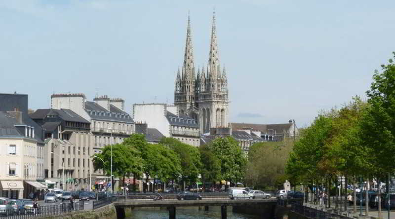 Terres De France - Appart'Hotel Quimper Bretagne Экстерьер фото